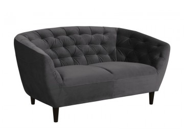 SOFA 2-OSOBOWA RIA CIEMNOSZARA 150 CM