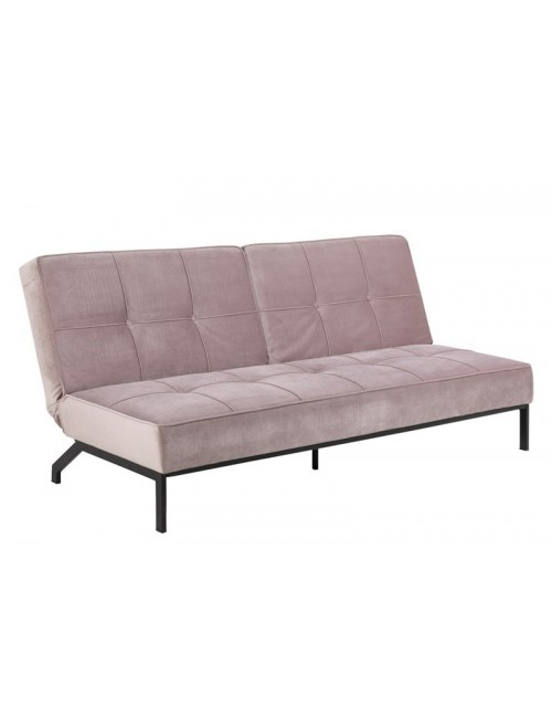 SOFA ROZKŁADANA PERUGIA BRUDNY RÓŻ 198 CM