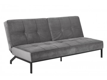 SOFA ROZKŁADANA PERUGIA CIEMNOSZARA 198 CM