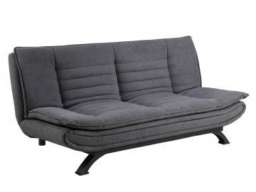 SOFA ROZKŁADANA FAITH CIEMNOSZARA 196 CM