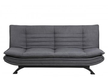 SOFA ROZKŁADANA FAITH CIEMNOSZARA 196 CM