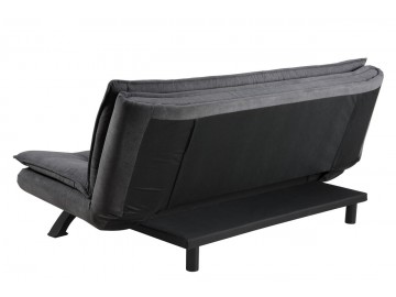 SOFA ROZKŁADANA FAITH CIEMNOSZARA 196 CM