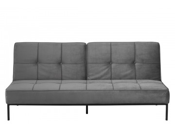 SOFA ROZKŁADANA PERUGIA CIEMNOSZARA 198 CM