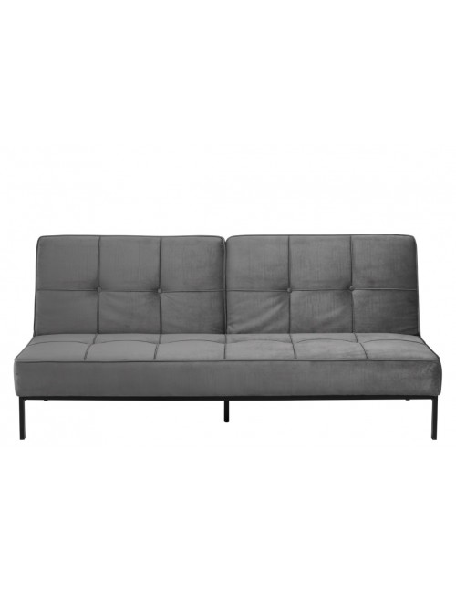 SOFA ROZKŁADANA PERUGIA CIEMNOSZARA 198 CM