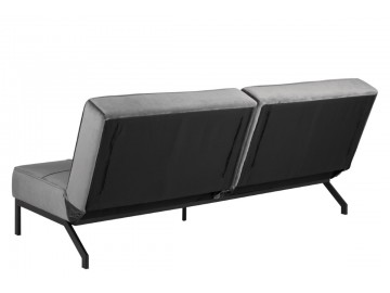 SOFA ROZKŁADANA PERUGIA CIEMNOSZARA 198 CM