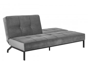 SOFA ROZKŁADANA PERUGIA CIEMNOSZARA 198 CM