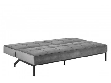 SOFA ROZKŁADANA PERUGIA CIEMNOSZARA 198 CM