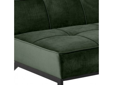 SOFA ROZKŁADANA PERUGIA LEŚNA ZIELEŃ 198 CM