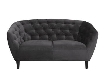 SOFA 2-OSOBOWA RIA CIEMNOSZARA 150 CM