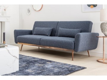 SOFA ROZKŁADANA BELLEZZA NIEBIESKA 208 CM