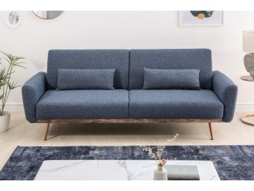 SOFA ROZKŁADANA BELLEZZA NIEBIESKA 208 CM