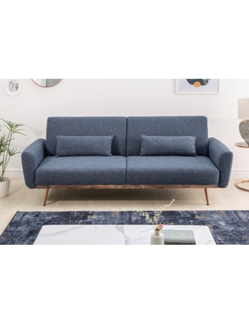 SOFA ROZKŁADANA BELLEZZA NIEBIESKA 208 CM