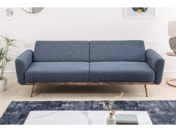 SOFA ROZKŁADANA BELLEZZA NIEBIESKA 208 CM