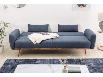 SOFA ROZKŁADANA BELLEZZA NIEBIESKA 208 CM