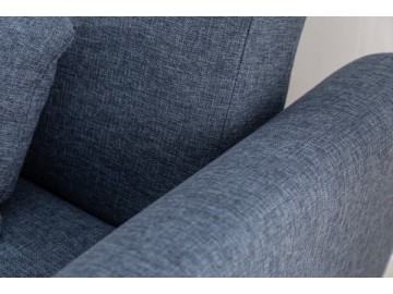 SOFA ROZKŁADANA BELLEZZA NIEBIESKA 208 CM