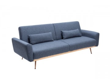 SOFA ROZKŁADANA BELLEZZA NIEBIESKA 208 CM