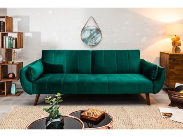 SOFA ROZKŁADANA DIVANI ZIELONA 215 CM