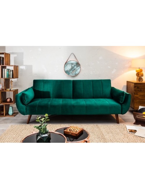 SOFA ROZKŁADANA DIVANI ZIELONA 215 CM