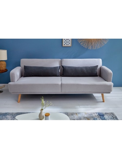 SOFA ROZKŁADANA STUDIO SZARA 210 CM