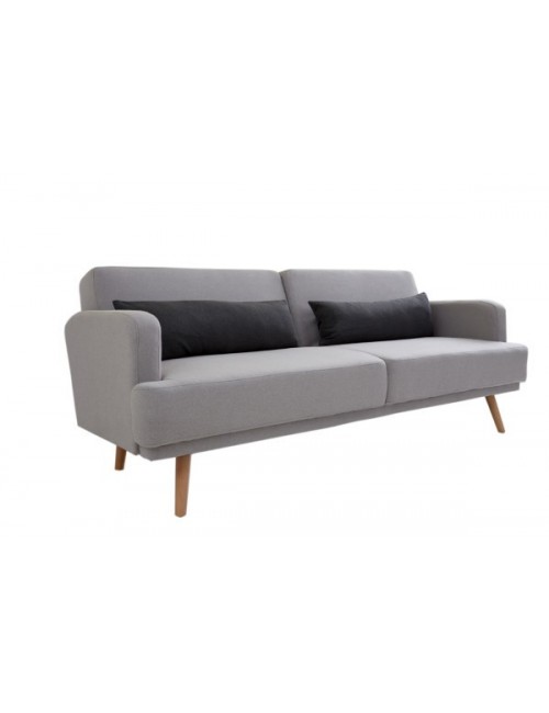 SOFA ROZKŁADANA STUDIO SZARA 210 CM