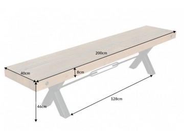 ŁAWKA THOR 200 CM