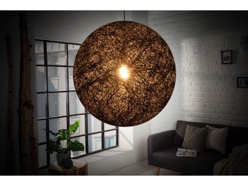 LAMPA WISZĄCA COCONING PEARLS CZARNA 60 CM