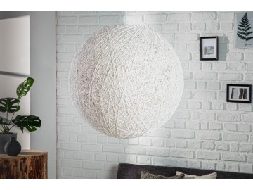 LAMPA WISZĄCA COCONING PEARLS BIAŁA 45 CM