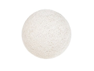 LAMPA WISZĄCA COCONING PEARLS BIAŁA 45 CM