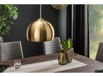 LAMPA WISZĄCA GOLD BALL 30 CM