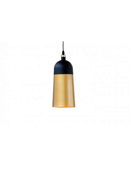 LAMPA WISZĄCA MODERN CHIC I 31 CM - CZARNO ZŁOTA