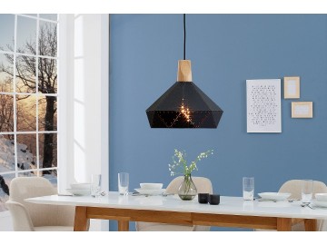 LAMPA WISZĄCA SCANDINAVIA II - CZARNA