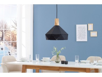 LAMPA WISZĄCA SCANDINAVIA II - CZARNA