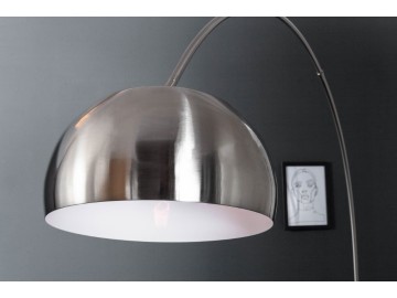 LAMPA PODŁOGOWA BIG BOW II 170-210 CM CHROM SZCZOTKOWANY