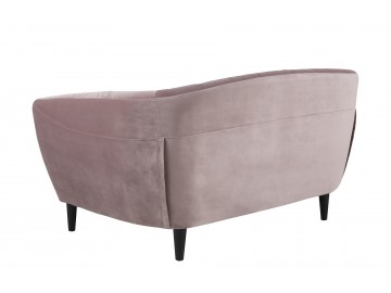 SOFA 2-OSOBOWA RIA BRUDNY RÓŻ 150  CM