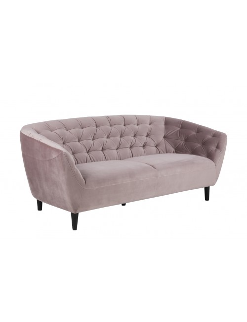 SOFA 3-OSOBOWA RIA BRUDNY RÓŹ 191 CM