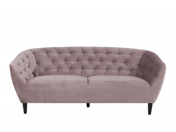 SOFA 3-OSOBOWA RIA BRUDNY RÓŹ 191 CM