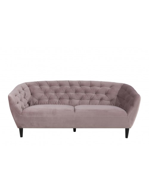 SOFA 3-OSOBOWA RIA BRUDNY RÓŹ 191 CM