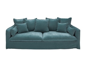 SOFA 3-OSOBOWA HEAVEN MORSKA 210 CM