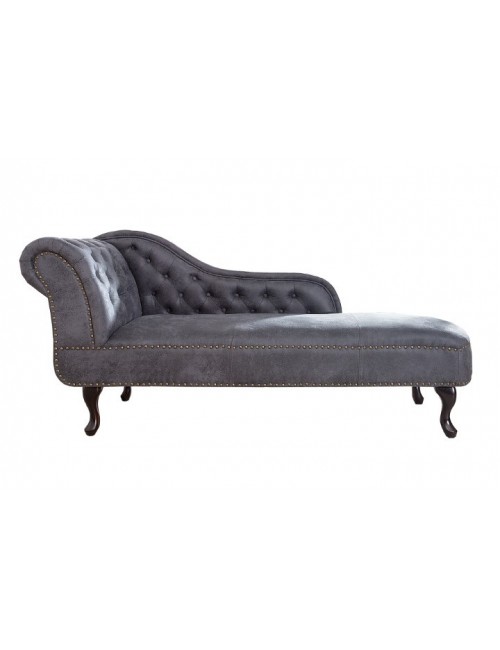 LEŻANKA CHESTERFIELD CIEMNOSZARA 170 CM