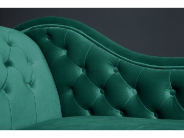 LEŻANKA CHESTERFIELD ZIELONA 170 CM