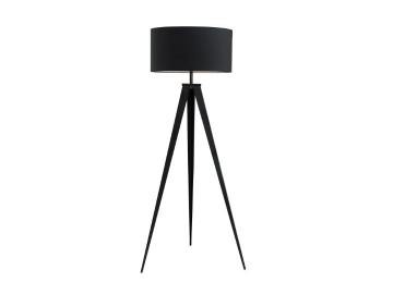 LAMPA PODŁOGOWA TRIPOD CZARNA