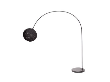 LAMPA PODŁOGOWA COCONING 205 CM CZARNA