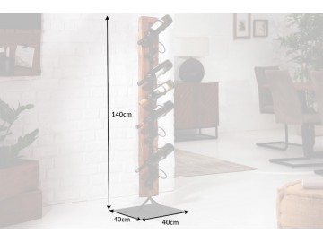 STOJAK NA WINO BARRACUDA 140 CM