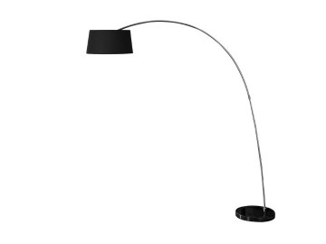 LAMPA PODŁOGOWA FORMA CZARNO-ZŁOTA