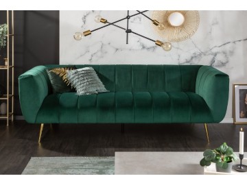 SOFA 3-OSOBOWA NOBLESSE ZIELONA 225 CM