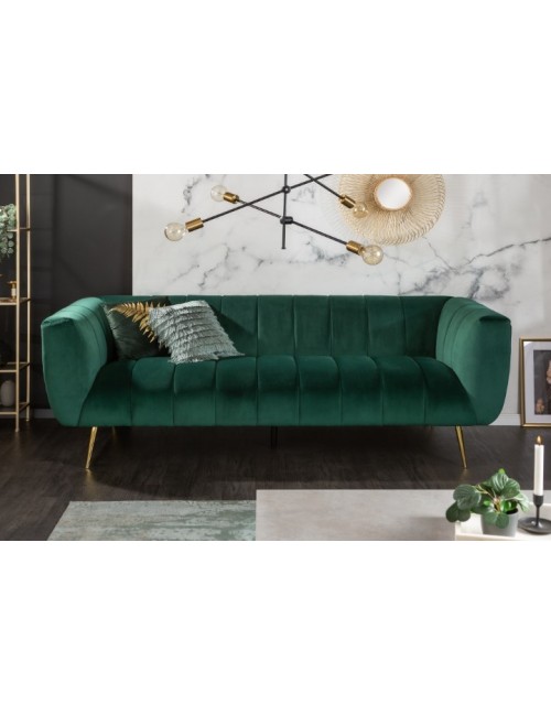 SOFA 3-OSOBOWA NOBLESSE ZIELONA 225 CM