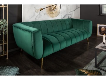 SOFA 3-OSOBOWA NOBLESSE ZIELONA 225 CM