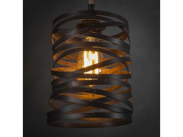 LAMPA WISZĄCA LIMBO METALOWA SZARA