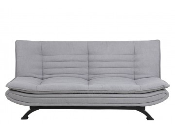 SOFA ROZKŁADANA FAITH JASNOSZARA 196 CM