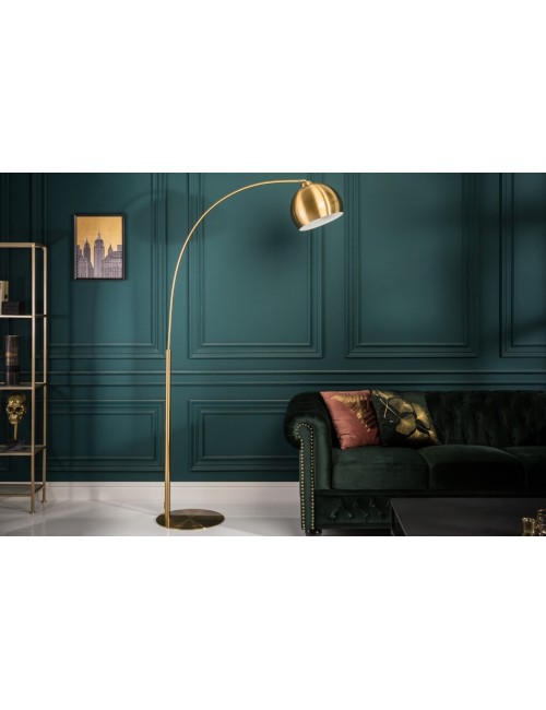 LAMPA PODŁOGOWA BIG BOW 205 CM ZŁOTA